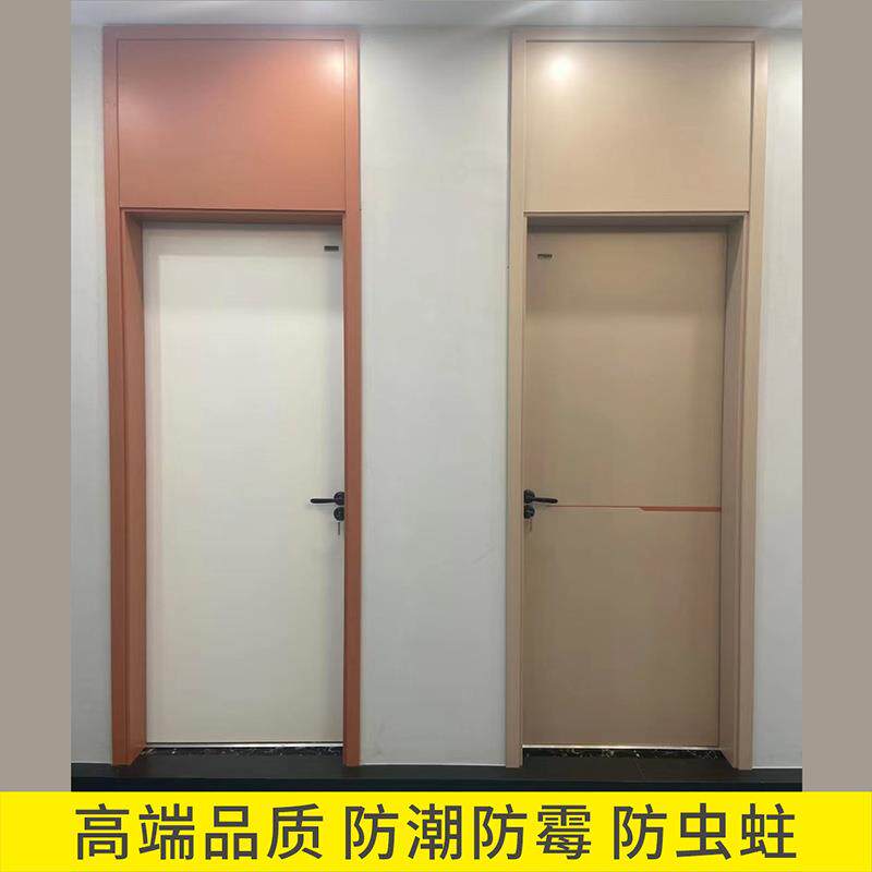 全铝室内卧室门铝合金房间门心填充蜂窝铝莫兰迪室内套装门扇