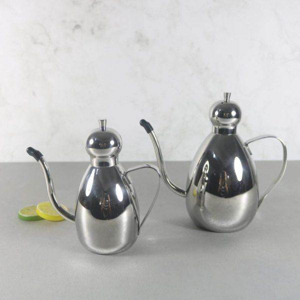 304加厚款不锈钢油壶细嘴防漏鼓形多用油瓶调味瓶罐厨房用品油罐,厨房/烹饪用具,油壶,淘宝优惠券,粉丝福利购,淘宝优惠卷