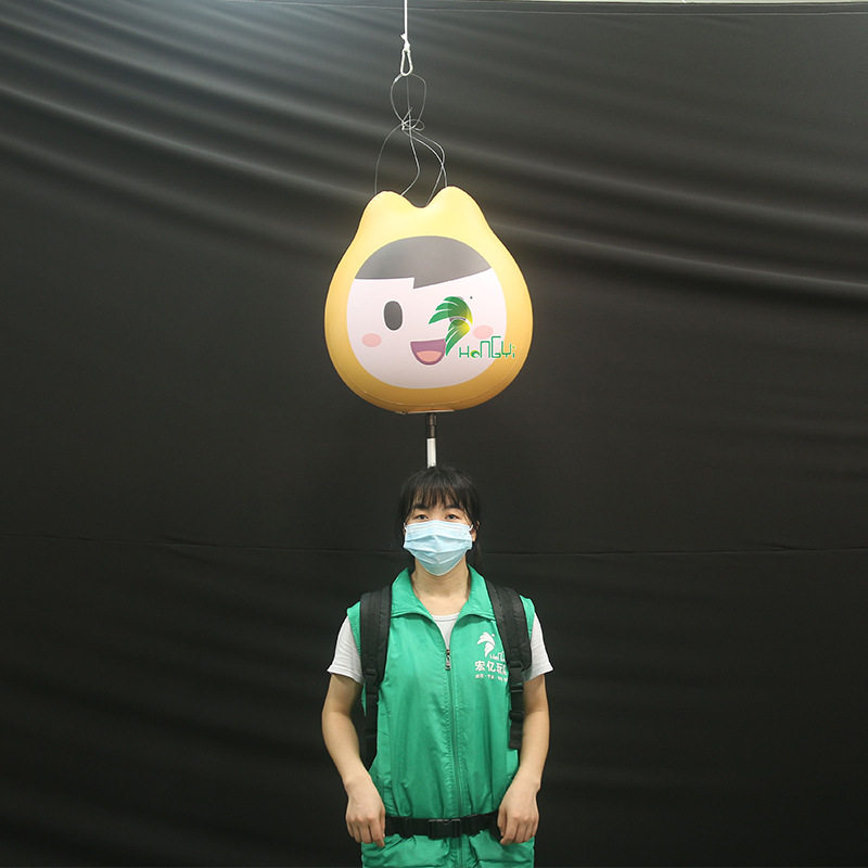 厂家直销PVC充气广告球商家开业广告宣传活动可背着行走的气模