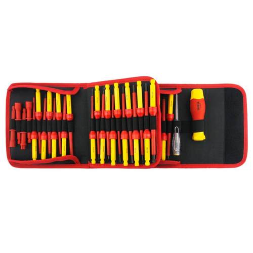 易尔拓原装进口绝缘套装12件50件可换头螺丝批组套YT-28290