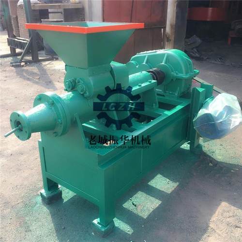 供应纯碳粉成型机高压木炭棒挤出机无烟炭粉制棒机设备流程