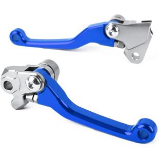 CNC枢轴越野蓝色刹车离合器操纵杆套装适用于YZ125YZ250等