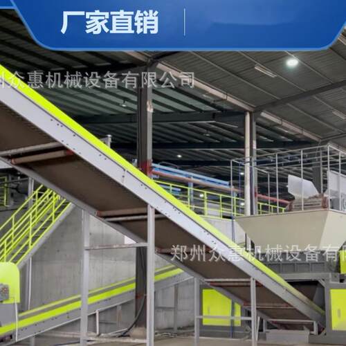 众居民装修垃圾分拣备装ZH2000修建筑垃惠圾分资源设化选处理生产