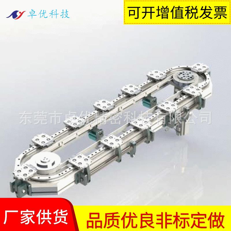 厂家椭圆形导轨滑块低噪音精密圆弧导轨环形生产线导轨