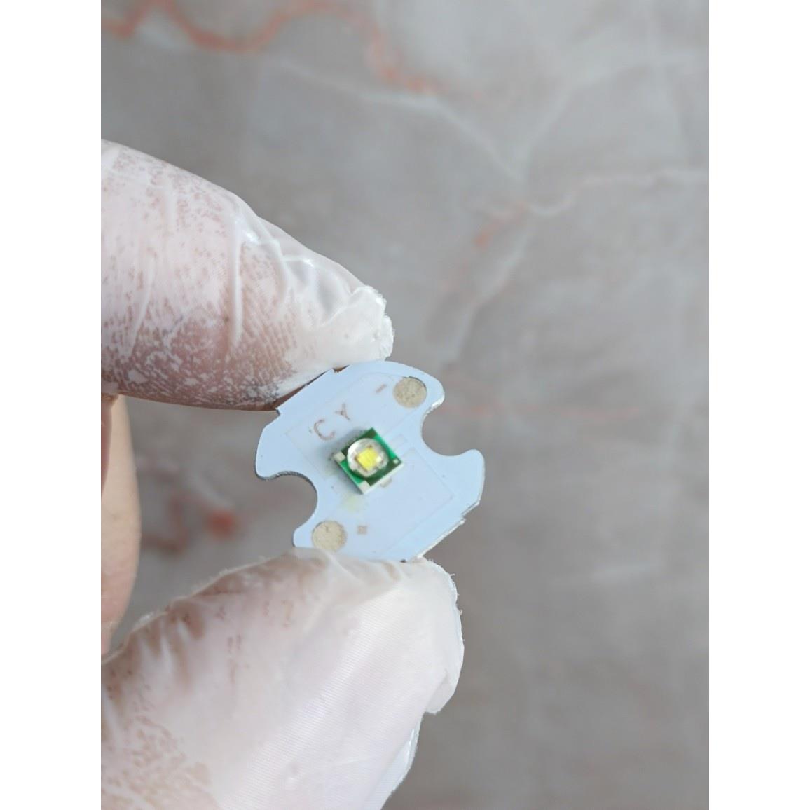 LED手电筒灯板 CREE 3W XPE 白光灯珠 20mm铝基板 全新现货直接拍