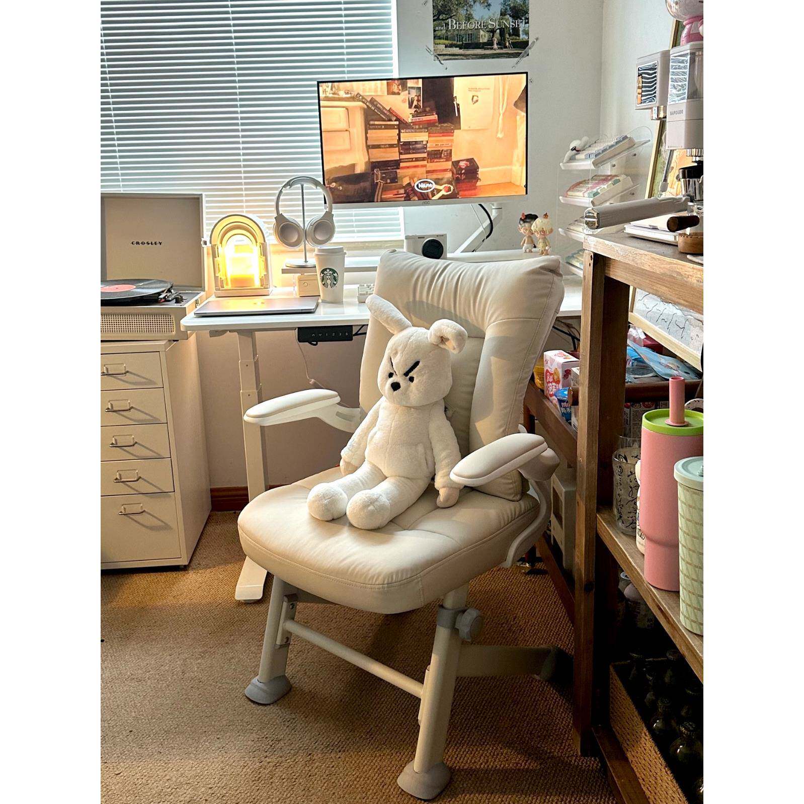 家用卧室电脑椅初高中生书桌学习写字椅宿舍舒适久坐小型靠背椅