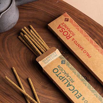 ISPALLA秘鲁圣木手工香薰棒安神檀香瑜伽家居slowood线 线香圣马