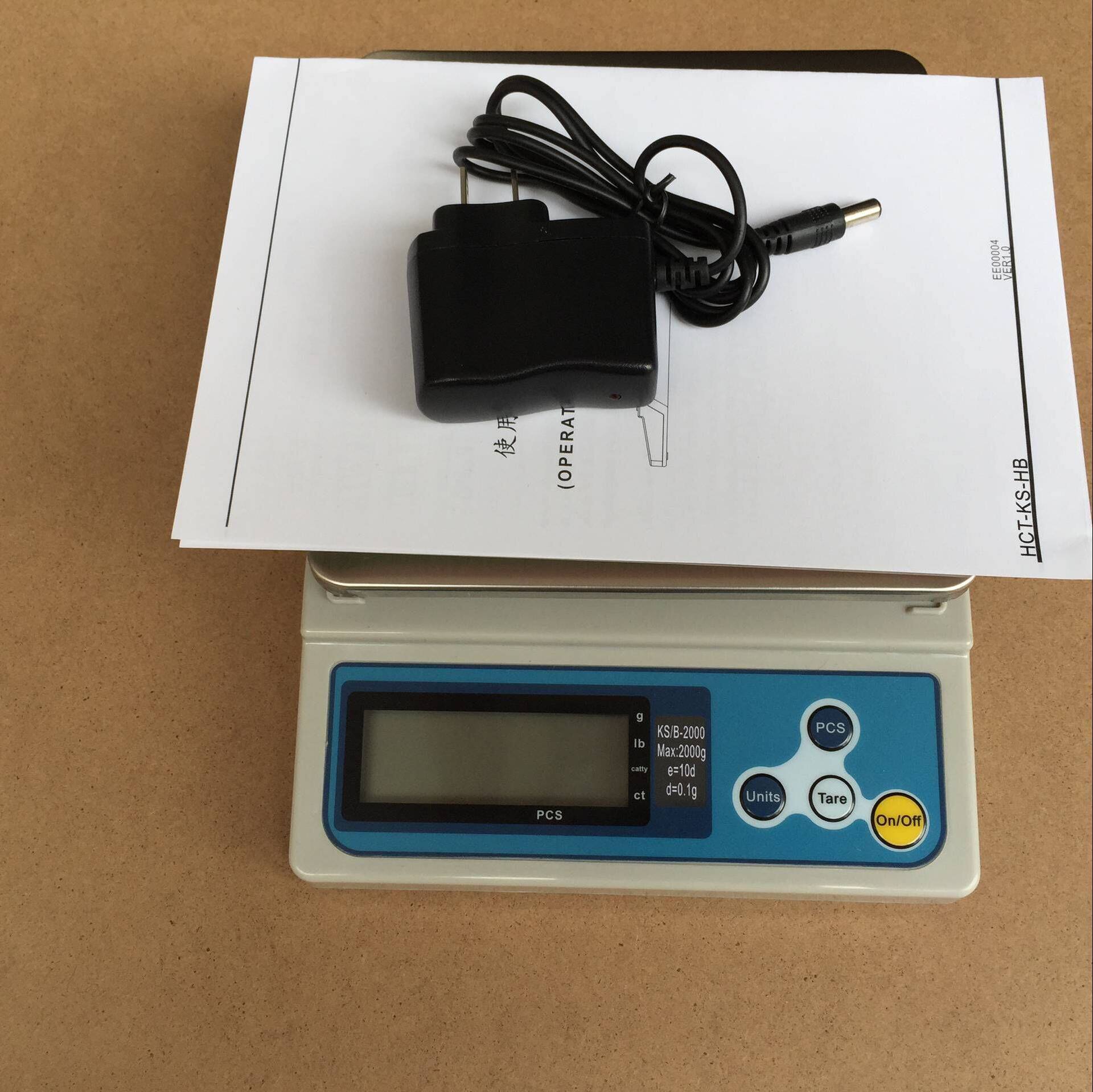 KSB厨房秤KSB厨房小称出口英文版厨房秤1200g3000g6000g