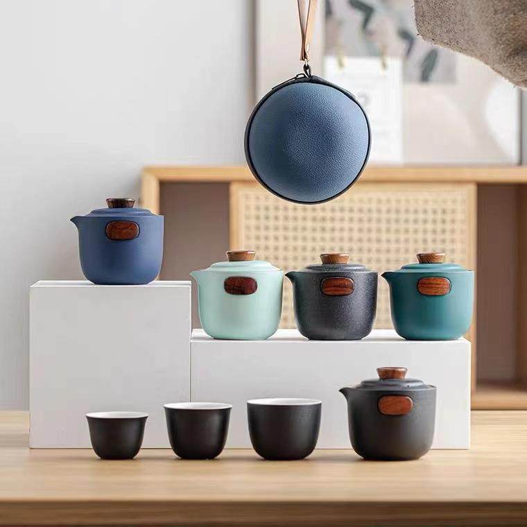 户外简约旅行茶具套装随身泡茶壶快客杯车载小套便携包女士快客杯,节庆用品/礼品,新娘配件,淘宝优惠券,粉丝福利购,淘宝优惠卷