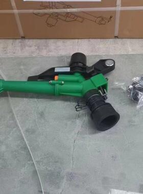 1.5寸塑料喷枪绿色款DN40摇臂喷头大田灌溉喷头热销款