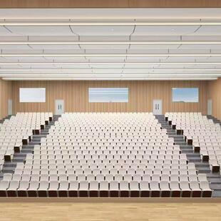 电影院椅子阶梯会议多媒体学校教室报告厅座椅可折叠电影院专用