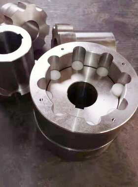 生产LZLZD型弹性柱销齿式联轴器ZL尼龙销齿式45#钢联轴器传动轴