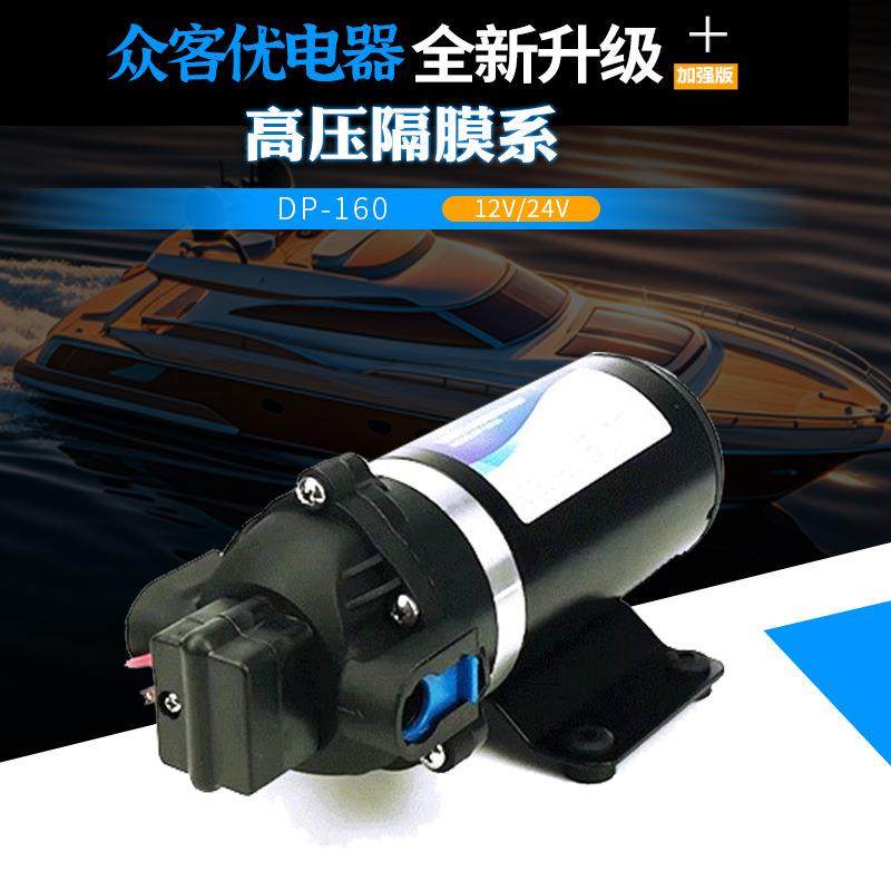 DP-60扫路车清洗水泵增压工业隔膜泵流量可乐机泵全自动自吸泵