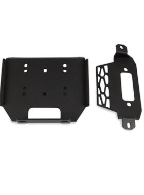 北极星POLARISRZR900/100015-2018UTV绞盘支架绞盘安装板支架