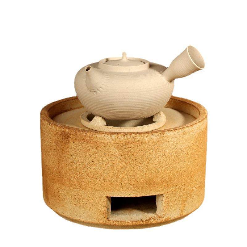 白泥炭炉日式侧把壶风炉茶炉烧水壶手工薄胚砂铫炭电两用工夫茶具,纺织面料/辅料/配套,纺织机械配件,淘宝优惠券,粉丝福利购,淘宝优惠卷