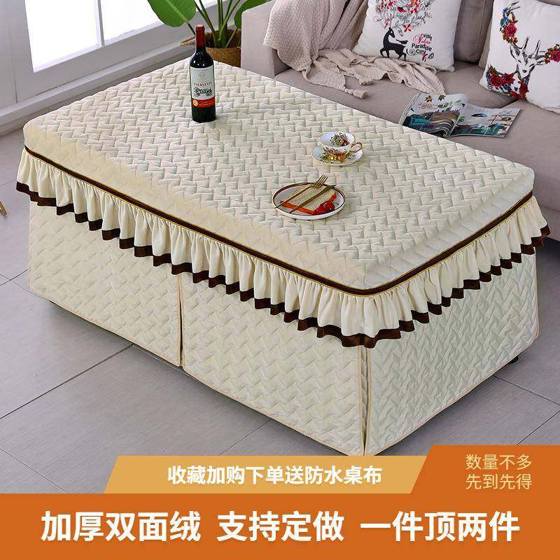 新款双面绒电炉罩烤火桌罩套长方形茶几冬季加厚电暖炉烤火昌嘉勤,纺织面料/辅料/配套,纺织机械配件,淘宝优惠券,粉丝福利购,淘宝优惠卷