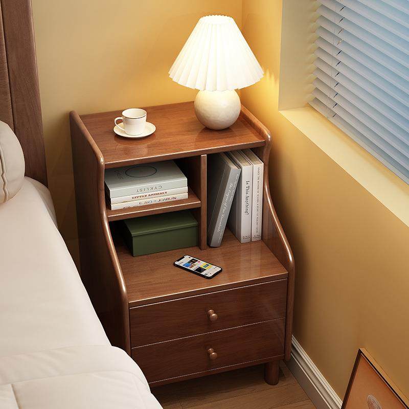 实木床头柜白色简约家用小型储物收纳柜卧室夹缝儿童床边柜置物架,农用物资,其他肥料,淘宝优惠券,粉丝福利购,淘宝优惠卷