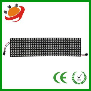 led柔性全彩像素屏ws2812b点阵显示屏软屏8x88x3216*16个像素