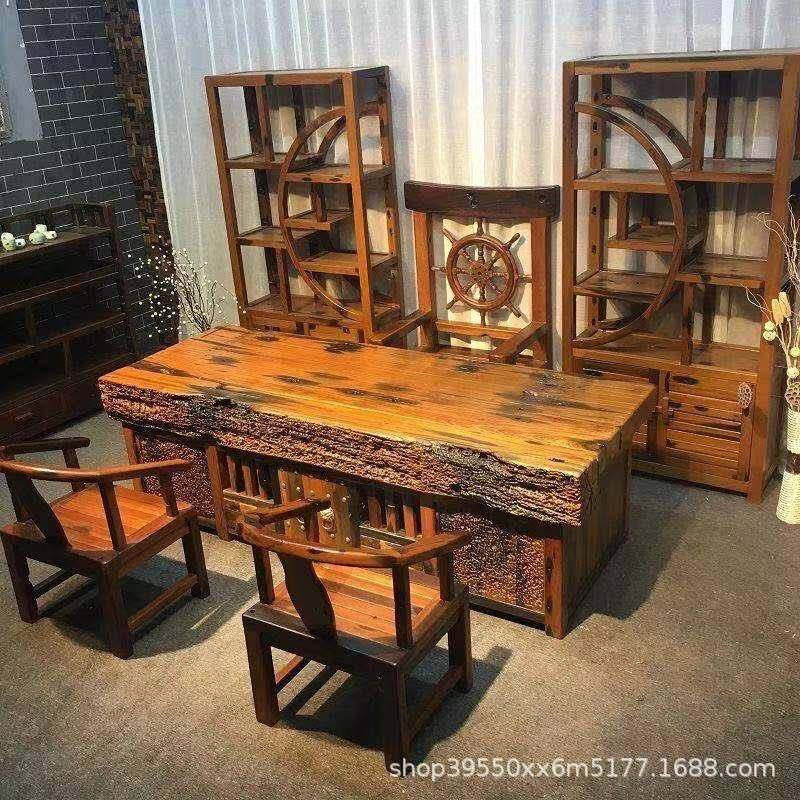 老船木办公桌会议桌大板台书法桌写字台老板主管办公室实木电脑桌,农机/农具/农膜,其它农用工具,淘宝优惠券,粉丝福利购,淘宝优惠卷