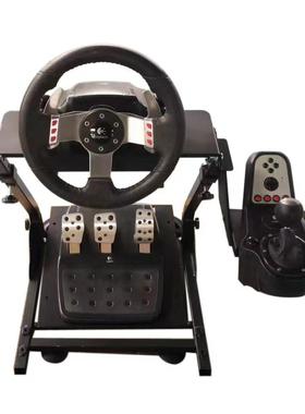 漂移赛车游戏方向盘座椅支架拉力线性手刹罗技G27G29T300FANATEC