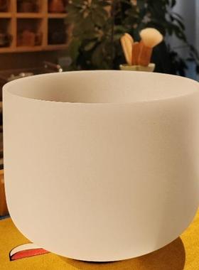 工厂供货专业A级准音432hz水晶钵颂钵石英水晶碗钵