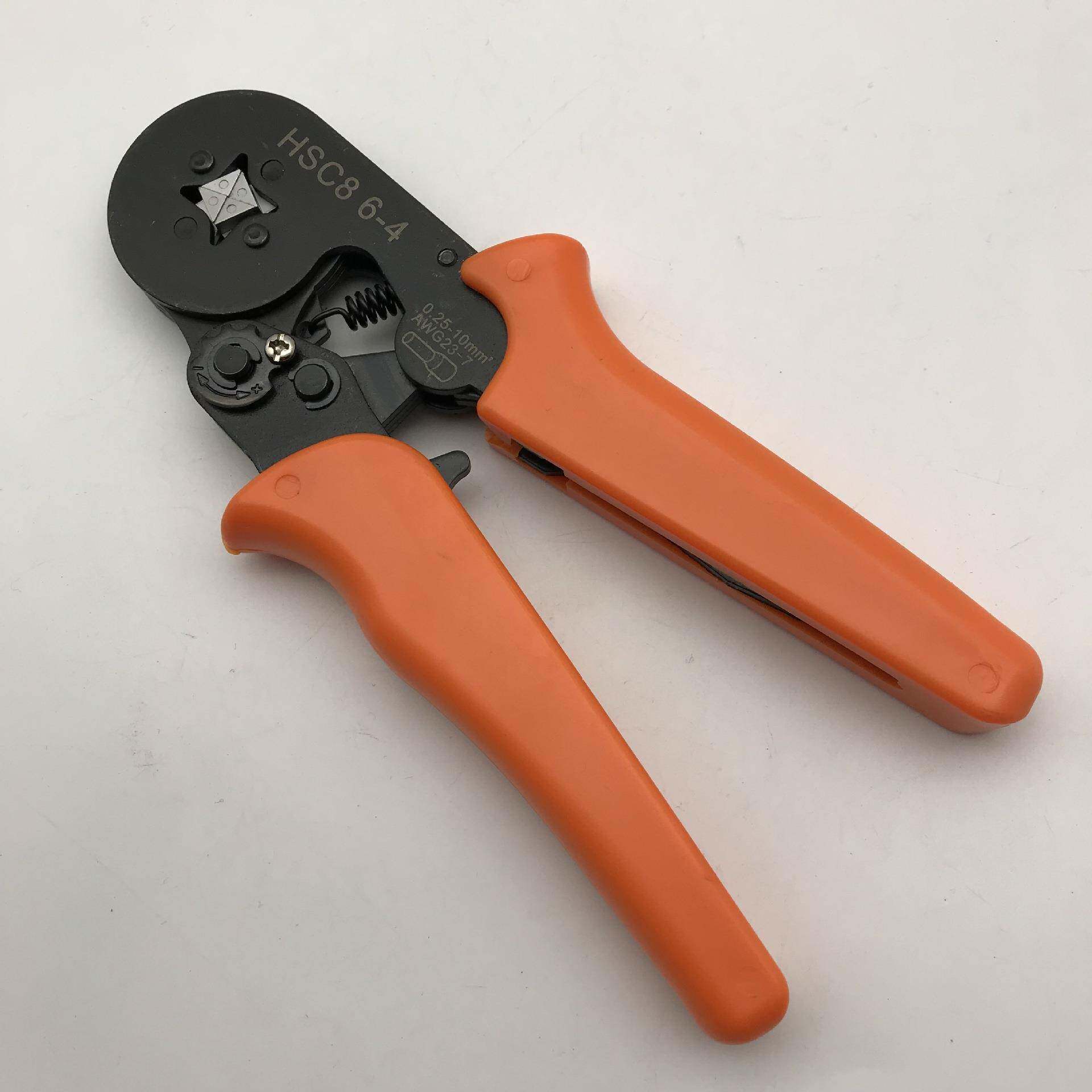 夹线钳压线钳压绝缘端子压钳手动多功能0.5-6平方钳子hsc86-4