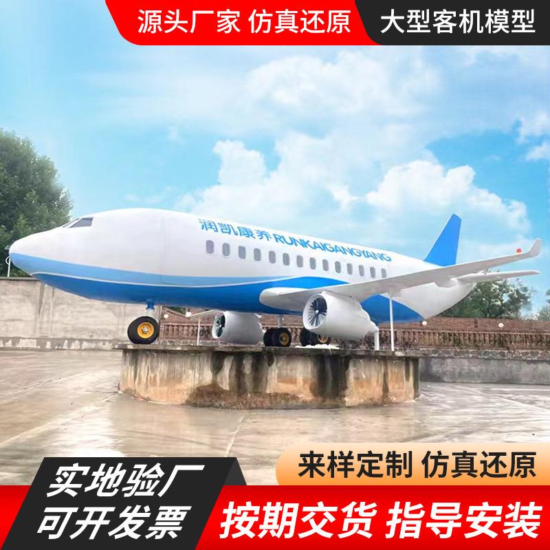 大型VR体验飞机模拟舱大型C919客机模型教学模拟设备大型飞机模型
