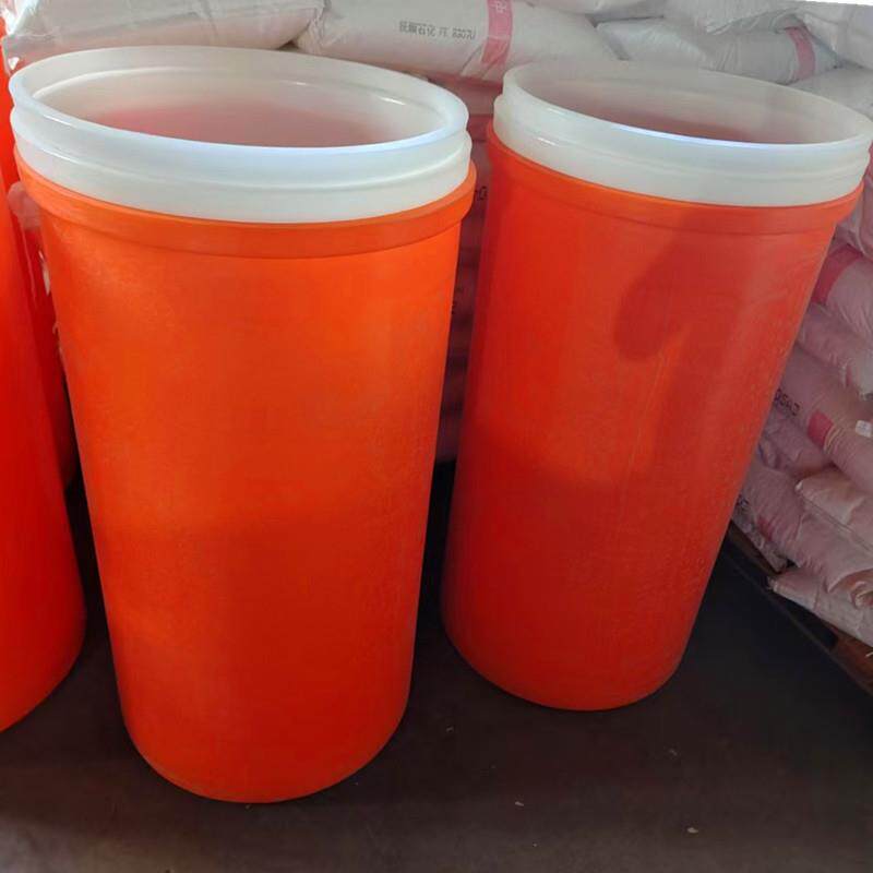 定PE活虾桶可套叠海鲜养殖桶加厚大口龙虾周转运输塑料桶