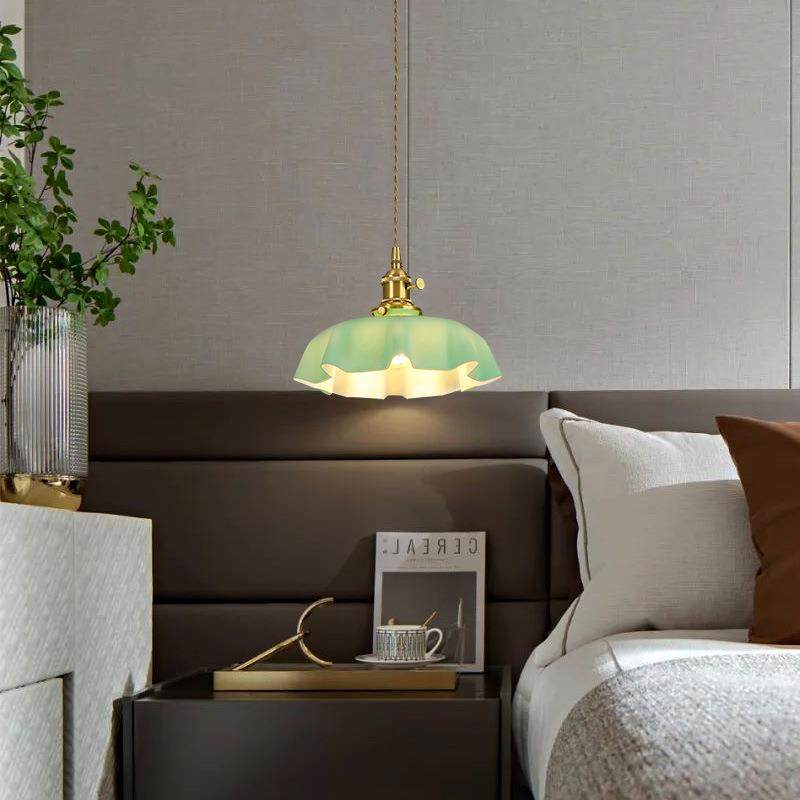 现代简约吧台吊灯全铜餐吊灯中式风格卧室床头灯具