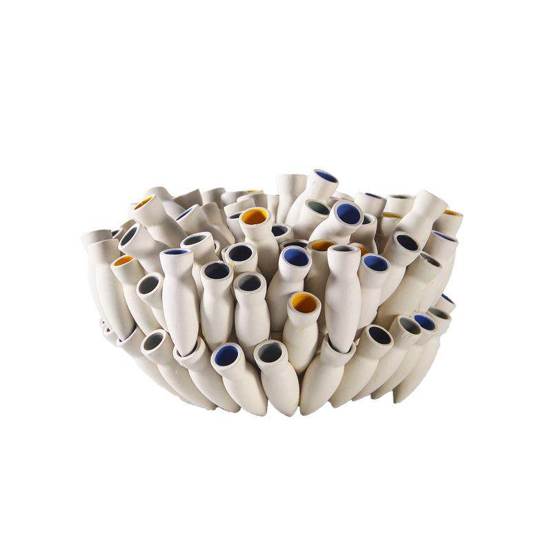 简约创意手工陶瓷巢形花瓶样板间摆件电视柜售楼处工艺品软装饰品,机械设备,其他机械设备,淘宝优惠券,粉丝福利购,淘宝优惠卷