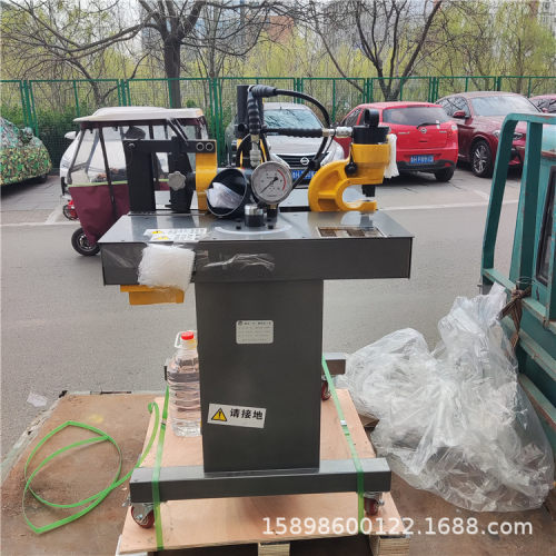 铜铝排冲切一体机200三合一液压母线组合机母线加工机