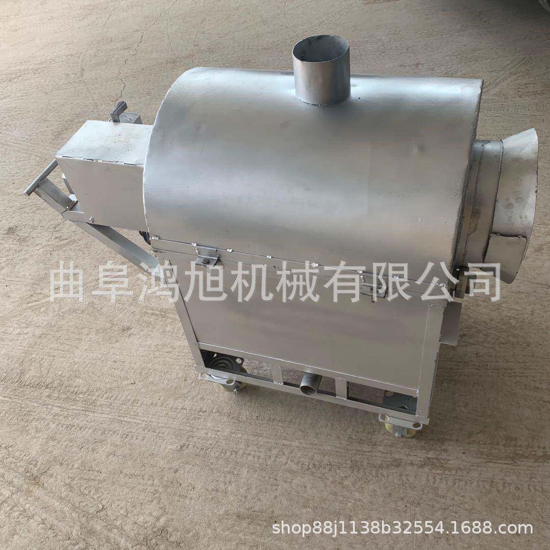 炒货机优惠南瓜子10斤小型自动电炒料机葫芦籽滚筒不锈钢炒锅