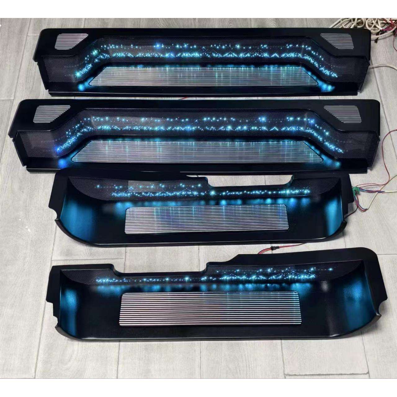 奔驰v260门槛条V级V260L迎宾踏板新威霆门槛条脚踏板专用改装配件
