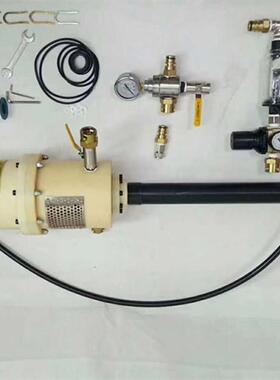 矿用注浆泵QB152便携注浆泵气动沙灰浆泵水泥浆封孔泵带搅拌器