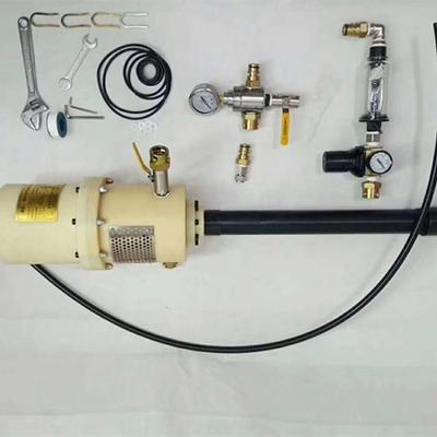 矿用注浆泵QB152便携注浆泵气动沙灰浆泵水泥浆封孔泵带搅拌器