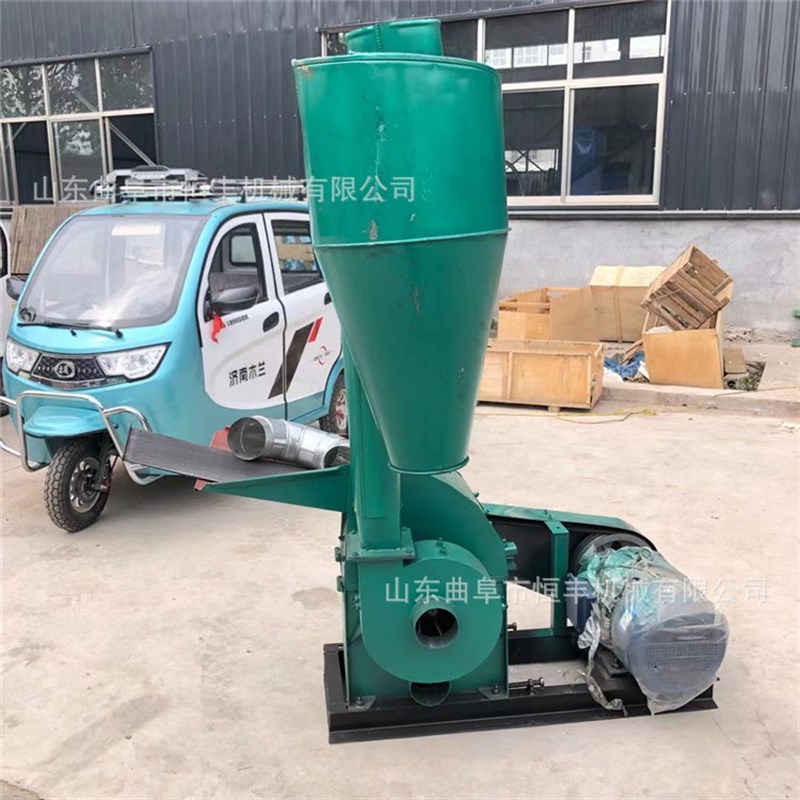 餐厨垃圾剩菜剩饭打浆机 花生秧除尘除膜粉碎机 养殖玉米芯粉碎机