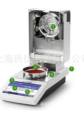 梅特勒托利多 HC103卤素水分测定仪 水份测试仪