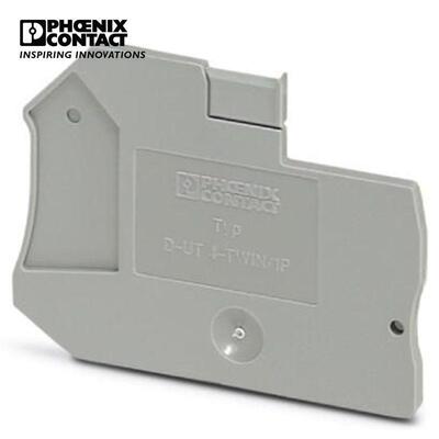 菲尼克斯接线端子端板挡片-D-UT4-TWIN/1P3045237-50