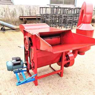 油菜脱粒机稻米脱壳机绿豆两相电220v大麦电动机中小型外壳稻麦