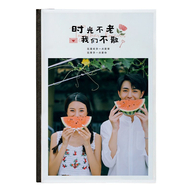 照片书定 制音乐相册本情侣回忆录制作生日纪念册影楼婚礼周年礼