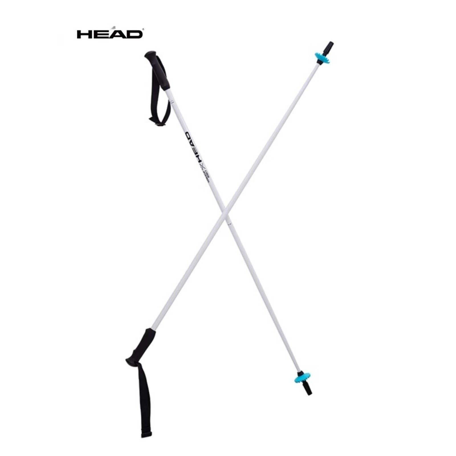 head海德双板滑雪杖 轻质铝镁合金雪杆 成人儿童100-130