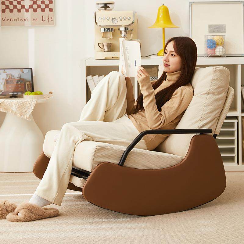 家用摇摇椅躺椅成人阳台休闲椅懒人沙发可睡可躺单人摇椅客厅轻奢,电子元器件市场,其它元器件,淘宝优惠券,粉丝福利购,淘宝优惠卷