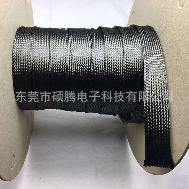 可接地用碳纤维编织网管 30MM耐高温复合筒 3K碳纤维套管