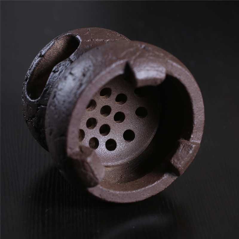 复古手工裂纹碳炉木炭煮茶炉风炉耐热家用龙眼炭烧水泡茶炉小火炉