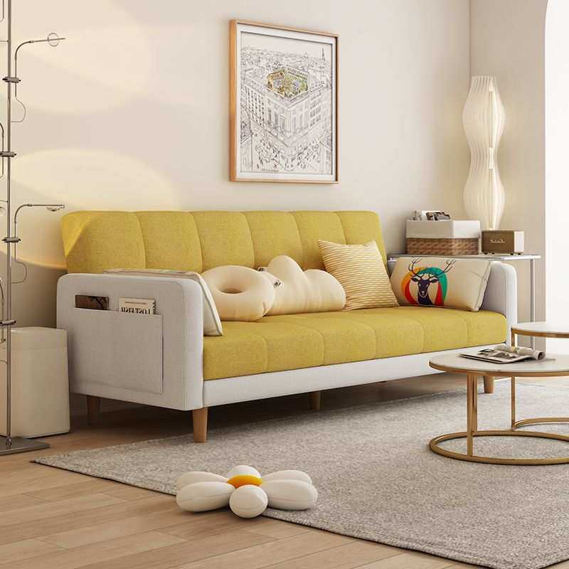 可折叠科技布沙发床一体两用客厅卧室简易出租屋用小户型现代简约