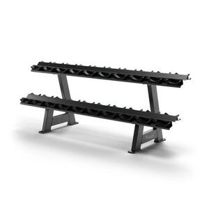 乔山VISION双层哑铃架 (十对) VST600-FW510家用健身房力量器材