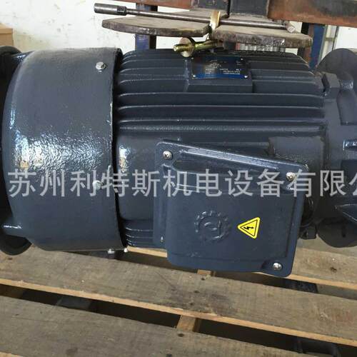 台湾良机冷却塔电机水塔配件AEVP7.5H5.5kw6P铸铁立式防雨罩IP55