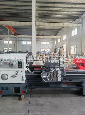 马鞍海口普通车床CW6263*1500车床550导轨主轴孔径105大连车床