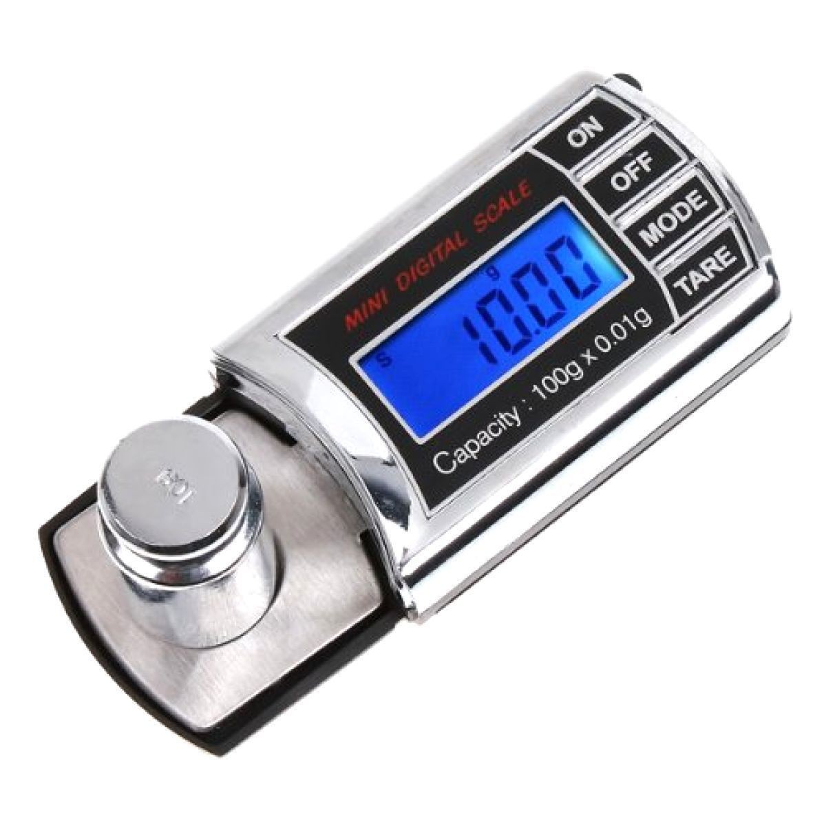 亚马逊 100g电子秤珠宝称毫克秤便携式珠宝秤0.001g 0.01G