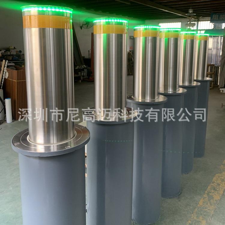 液压全自动升降车挡 可拆卸活动路桩 防撞升降柱系统学校门口车挡